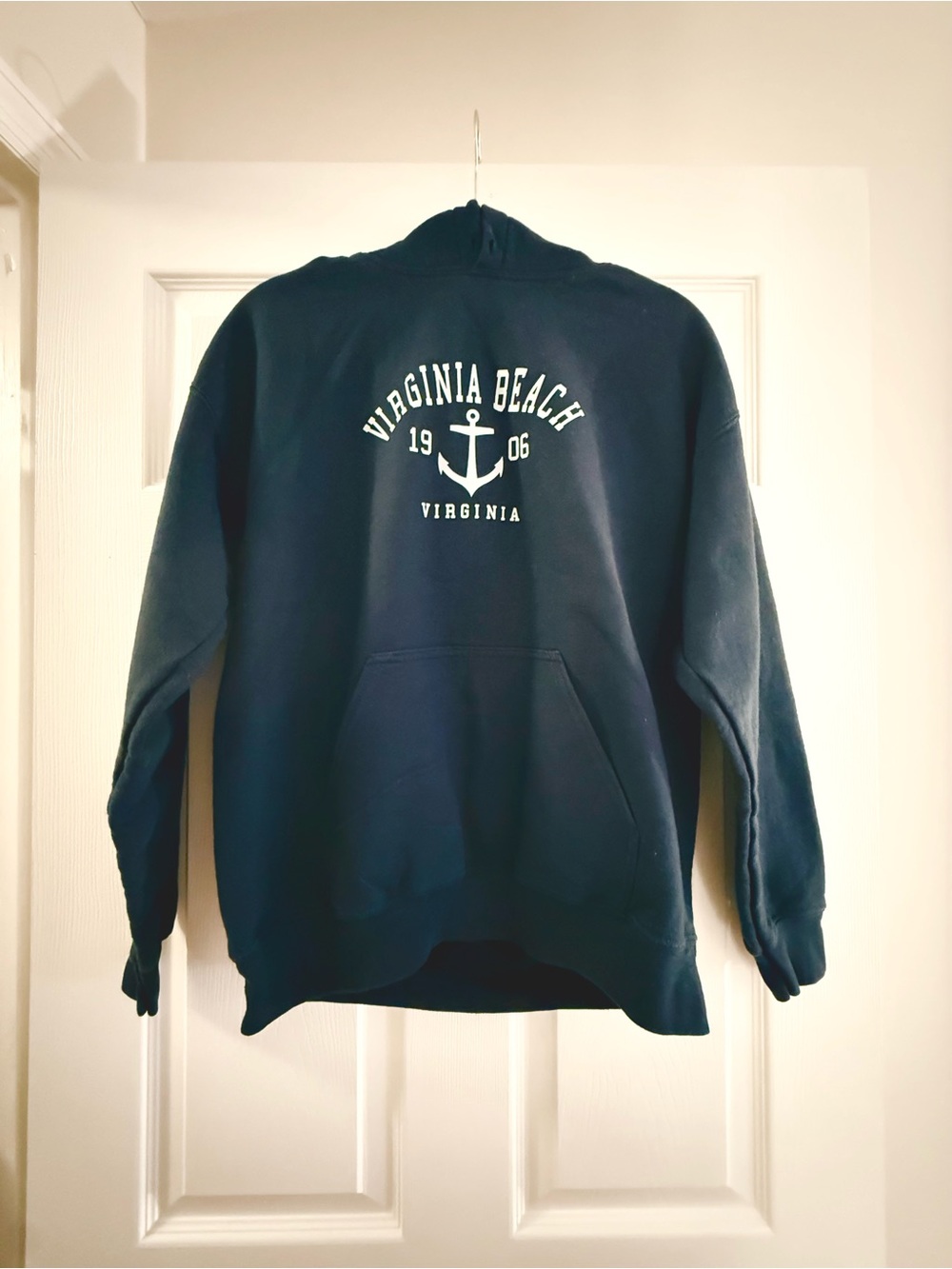 Virginia Beach Hoodie / Sweatshirt in Navy Blue
